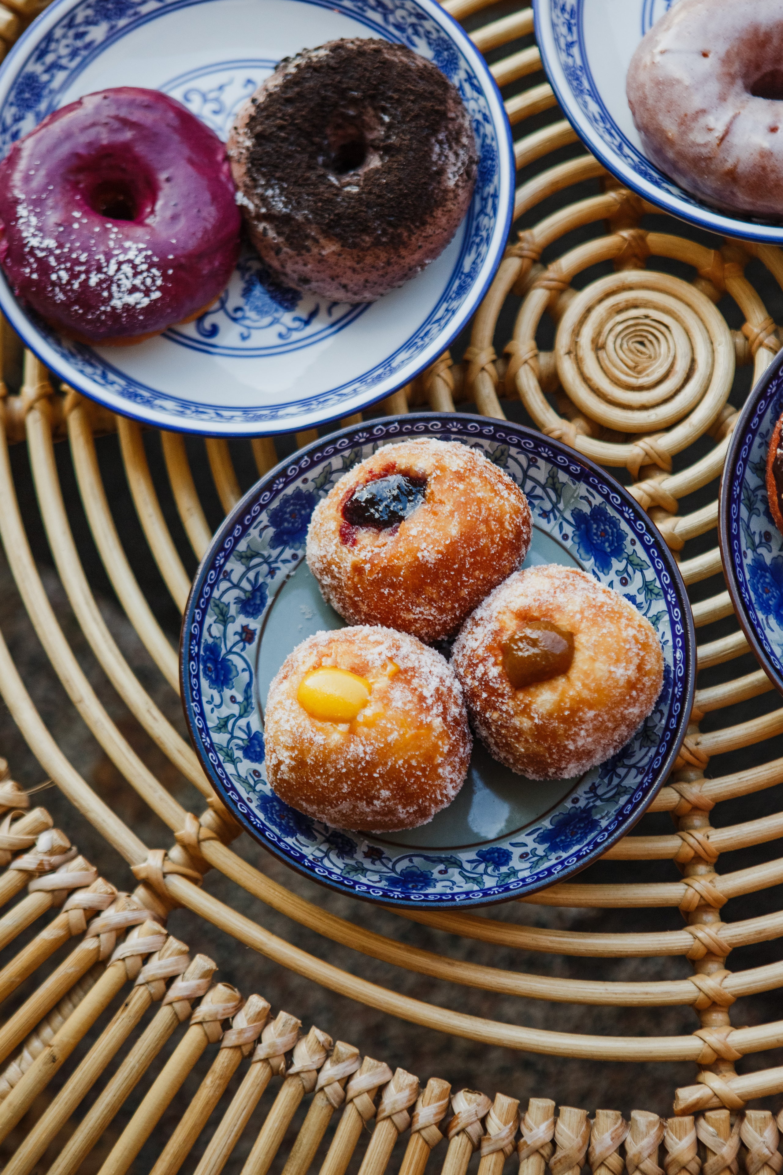 Blackberry & Yuzu Jam Filled Milk & Honey Doughnuts Kenzo's Kitchen